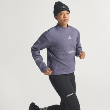 Sweat-shirt ras-du-cou de running Adi365 CLIMAWARM+