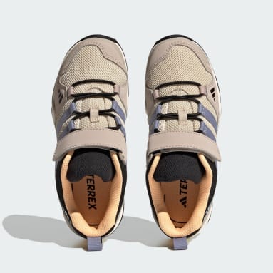 Terrex AX2R Hook-and-Loop Hiking Shoes Beige Niño TERREX