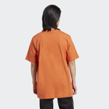 Camiseta Estampada adidas Adventure Mountain Naranja Hombre Originals