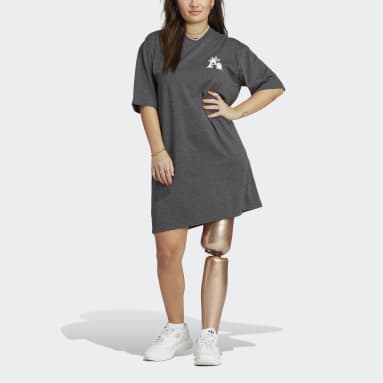 Women Originals Black adidas Originals x Moomin Tee Dress