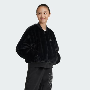 Glam Fur Bomber Jacket Kids