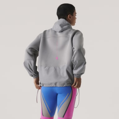 adidas by Stella McCartney Scuba Hettegenser Grå