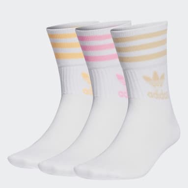 Chaussettes mi-montantes (3 paires) Blanc Originals