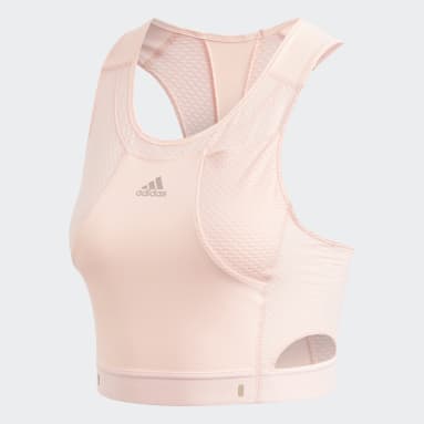 Polera sin mangas HEAT.RDY Rosado Mujer Running