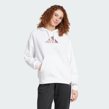 White adidas sweatshirt womens store