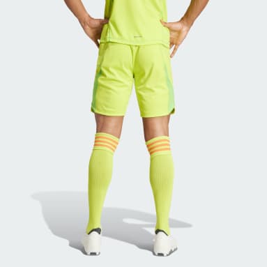 Men Football Yellow Tiro 24 Pro Goalkeeper Shorts