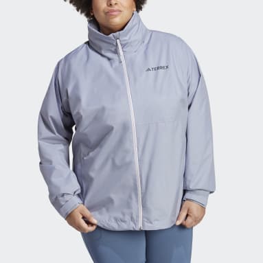 Frauen TERREX TERREX Multi RAIN.RDY 2-Layer Regenjacke – Große Größen Lila