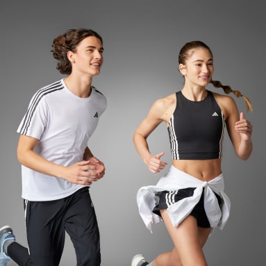 Playera sin mangas de Running Own the Run 3 Franjas