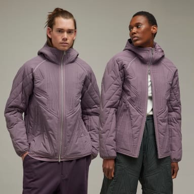 Lifestyle Purple Y-3 Quilted Jacket