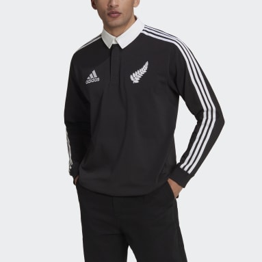 All Blacks Rugby Heritage Poloskjorte Svart