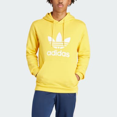 Grey adidas originals hoodie store