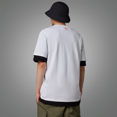 Men Originals White Enjoy Summer Graphic Tee