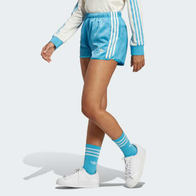 Shorts Sporty & Rich Azul Mujer Originals
