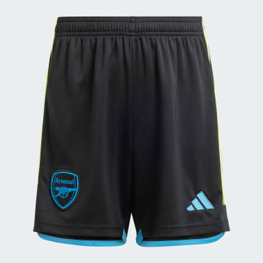 Calções Alternativos 23/24 do Arsenal Preto Criança Futebol