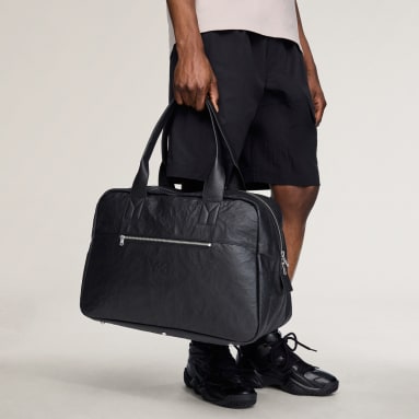 Y-3 LEATHER WEEKENDER