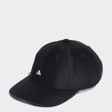 Gorra béisbol Satin Negro Mujer Gimnasio Y Entrenamiento