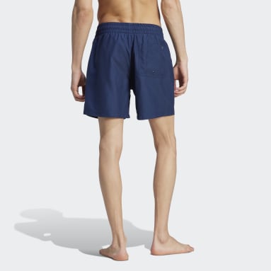 ผู้ชาย Originals สีน้ำเงิน กางเกงว่ายน้ำขาสั้นสีล้วน Adicolor Essentials