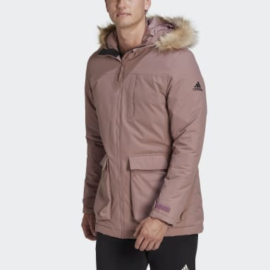 Utilitas Hooded Parka Fioletowy