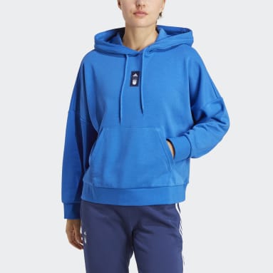 Blau - Frauen - Hoodies | adidas DE