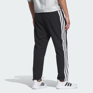 スリーストライプス ルーズフィット ライトウーブントラックパンツ