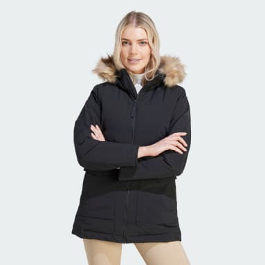 Parka com Capuz com Pelagem