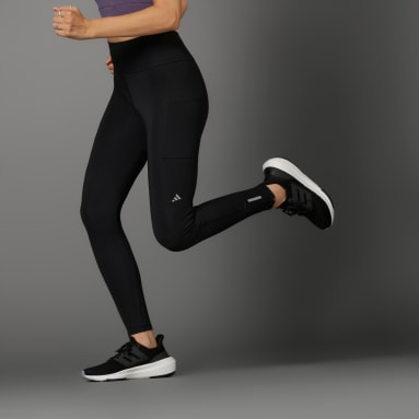 adidas Women's Performance Leggings (7/8) - BLACK/WHITE | very.co.uk