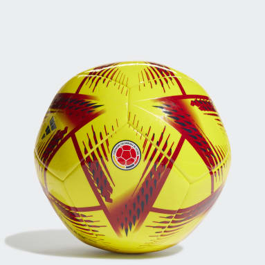 Balón Al Rihla Club Colombia Amarillo Fútbol