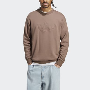 Graphics Monogram Crew Genser Brun