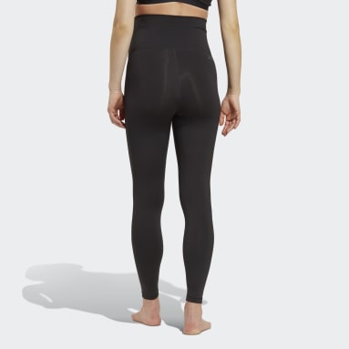 Frauen Yoga Yoga 7/8-Leggings – Umstandsmode Schwarz