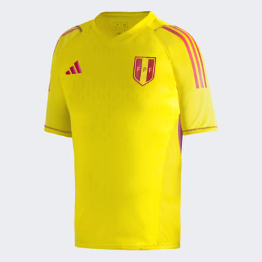 Goteo Escribe un reporte Retencion Camisetas - Fútbol - Amarillo | adidas Peru
