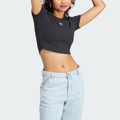 Crop Tops & T-Shirts | Adidas Uk