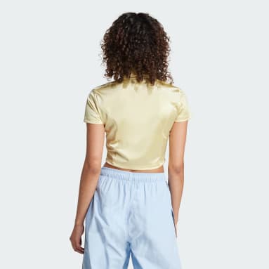 Track Top Lengan Pendek Adicolor