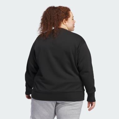 Women's plus size adidas sweatshirt best sale