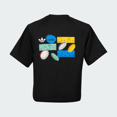 ADIDAS ORIGINALS BOTTLECAPS GRAPHICS T SHIRT