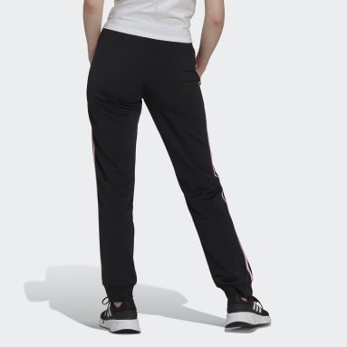 Pantalon de survêtement Primegreen Essentials Warm-Up Slim Tapered 3-Stripes noir Femmes Sportswear