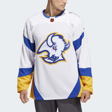 adidas Lightning Authentic Reverse Retro Wordmark Jersey - White, Men's  Hockey