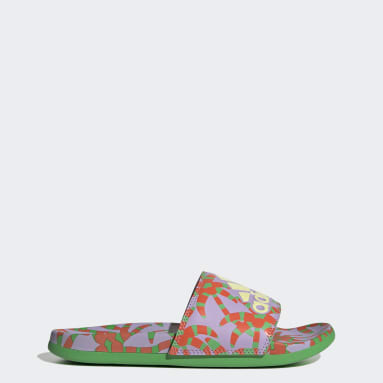Chinelos Comfort Adilette Roxo Mulher Sportswear