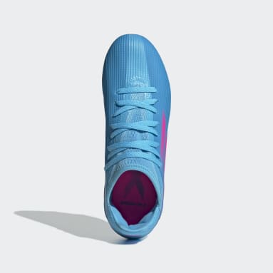 Guayos X Speedflow.3 Terreno Firme Azul Niño Fútbol
