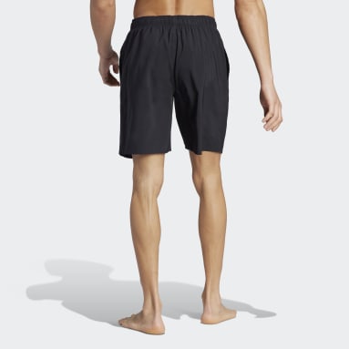 Männer Sportswear Solid CLX Classic-Length Badeshorts Schwarz