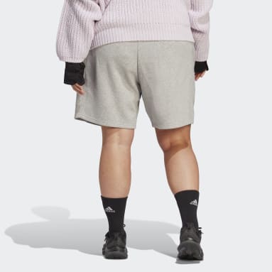 Women's Sportswear Grey ALL SZN Fleece Shorts (Plus Size)