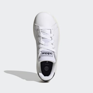 Zapatillas Adidas Advantage Niña Blanca, Solo Deportes