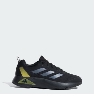 Men Running Black GRIP-ED RUN SHOES