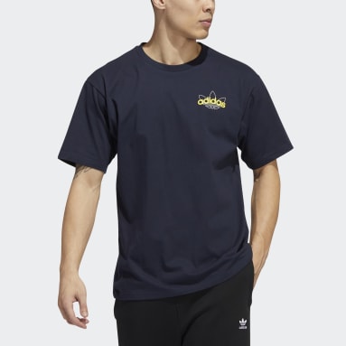 Heren Originals blauw Athletic Club T-shirt