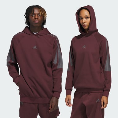 Camisola com Capuz em Spacer adidas Basketball (Unissexo)