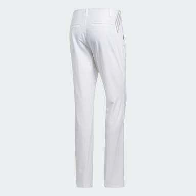Men's Golf White Ultimate365 3-Stripes Tapered Pants