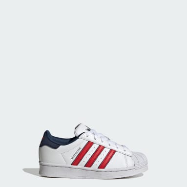 Sapatilhas Superstar – Criança Branco Criança Originals