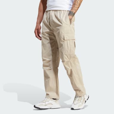 Muži Originals béžová Kalhoty Premium Essentials Cargo