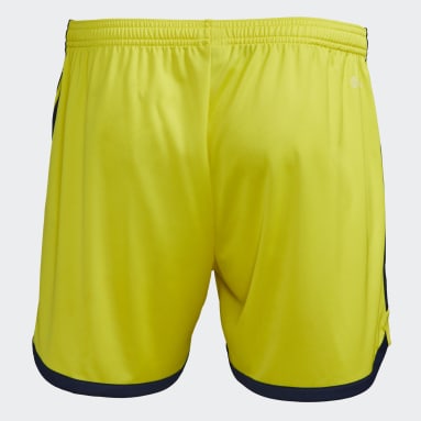 Shorts de Visitante Selección Colombia Femenina 23 Amarillo Mujer Fútbol