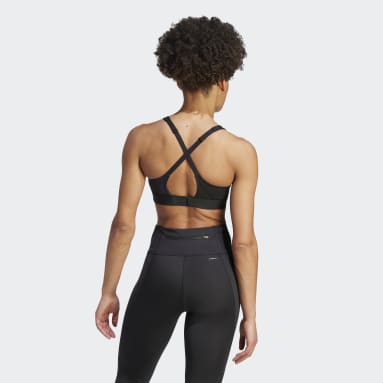 Women Yoga Black Ultimate adidas Run Medium-Support Bra