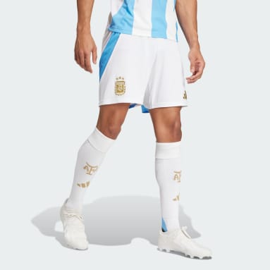 Shorts Titular Blanco Argentina 24 Blanco Hombre Fútbol